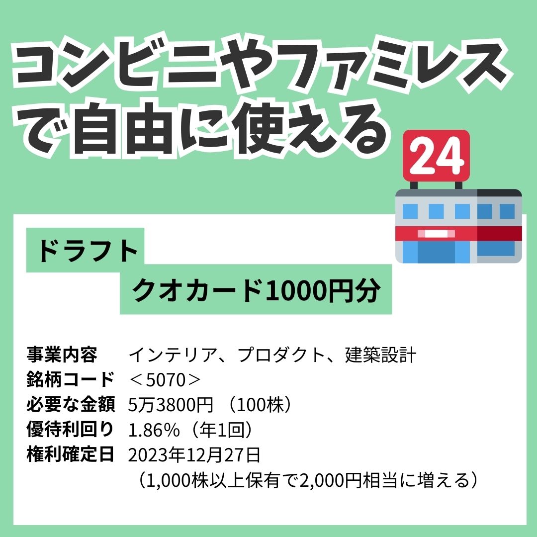 10万円未満で買える人気の12月株主優待