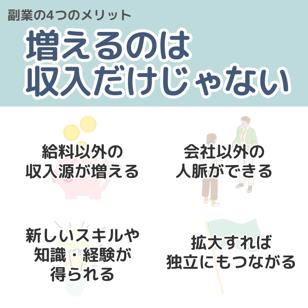 副業を始める前に,画像で分かる