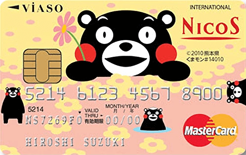 VIASOカード（くまモン、ふなっしー）