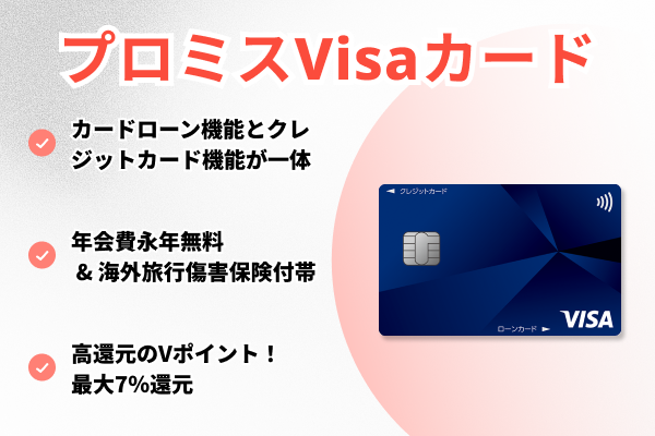プロミスvisaカートの詳細゙