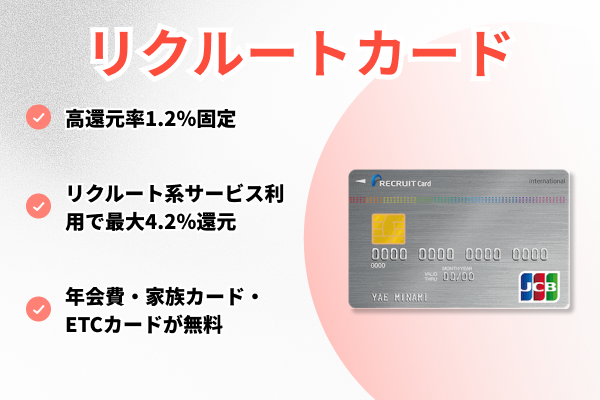 リクルートカードの詳細