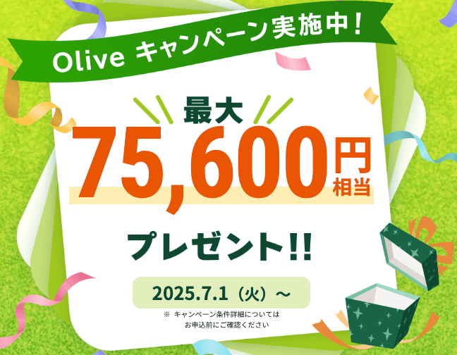 Oliveフレキシブルペイの詳細