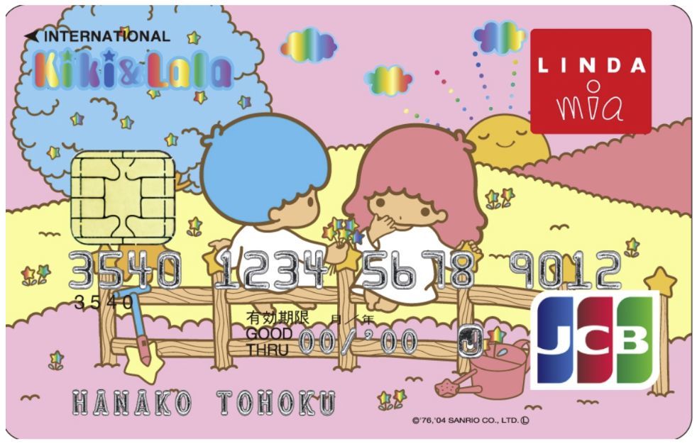 Kiki＆LalaLINDAカード