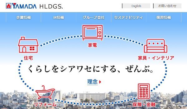 ヤマダホールディングスの詳細