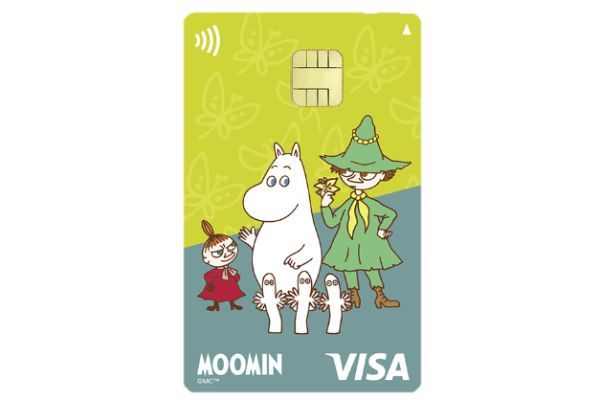 ムーミンエポスカード（グリーン）